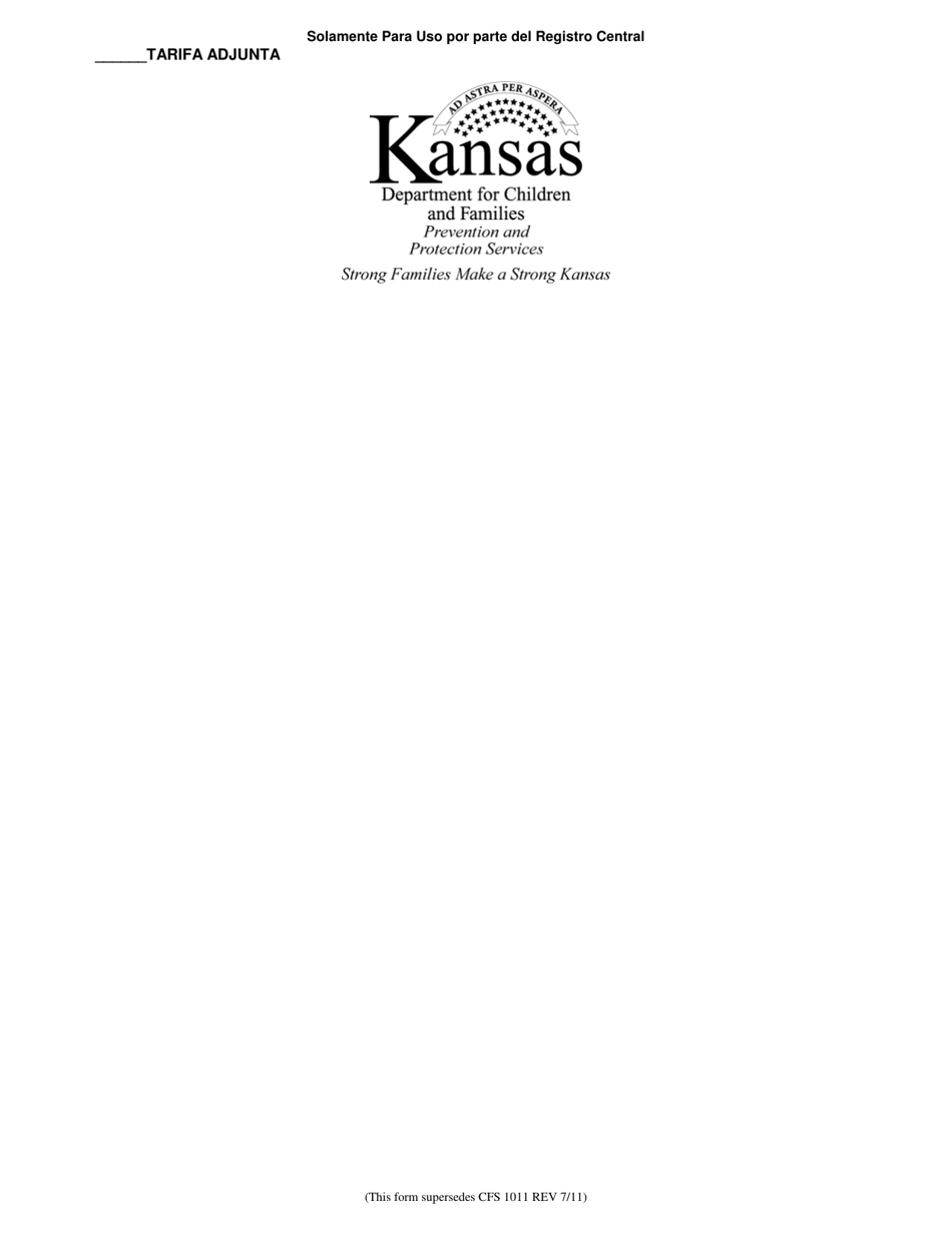 Formulario PPS1011 Divulgacion De La Informacion - Kansas (Spanish), Page 2