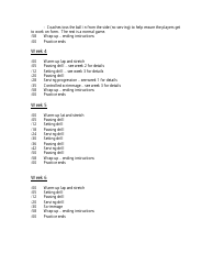 Sample Volleyball Practice Plan, Page 3