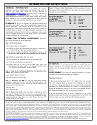 VA Form 22-1990t Application for Individualized Tutorial Assistance, Page 2