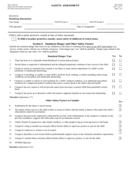 Document preview: Form PPS2030B Safety Assessment - Kansas