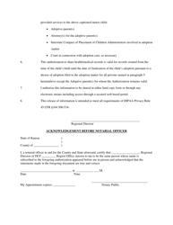 Form PPS5365 Authorization for Release of Hospital Records - Kansas, Page 2