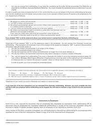 Form K-4 (42A804) Kentucky&#039;s Withholding Certificate - Kentucky, Page 2