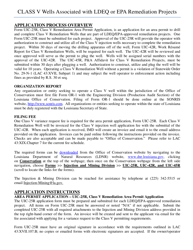 Form UIC-25R Class V Remediation Area Permit Application - Louisiana, Page 2