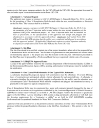 Form UIC-25R Class V Remediation Area Permit Application - Louisiana, Page 3