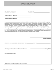 Form DPSSP4645 Louisiana Concealed Handgun Permit Application - Louisiana, Page 5