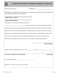 Form DPSSP4645 Louisiana Concealed Handgun Permit Application - Louisiana, Page 6
