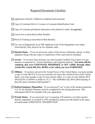 Form DPSSP4645 Louisiana Concealed Handgun Permit Application - Louisiana, Page 8
