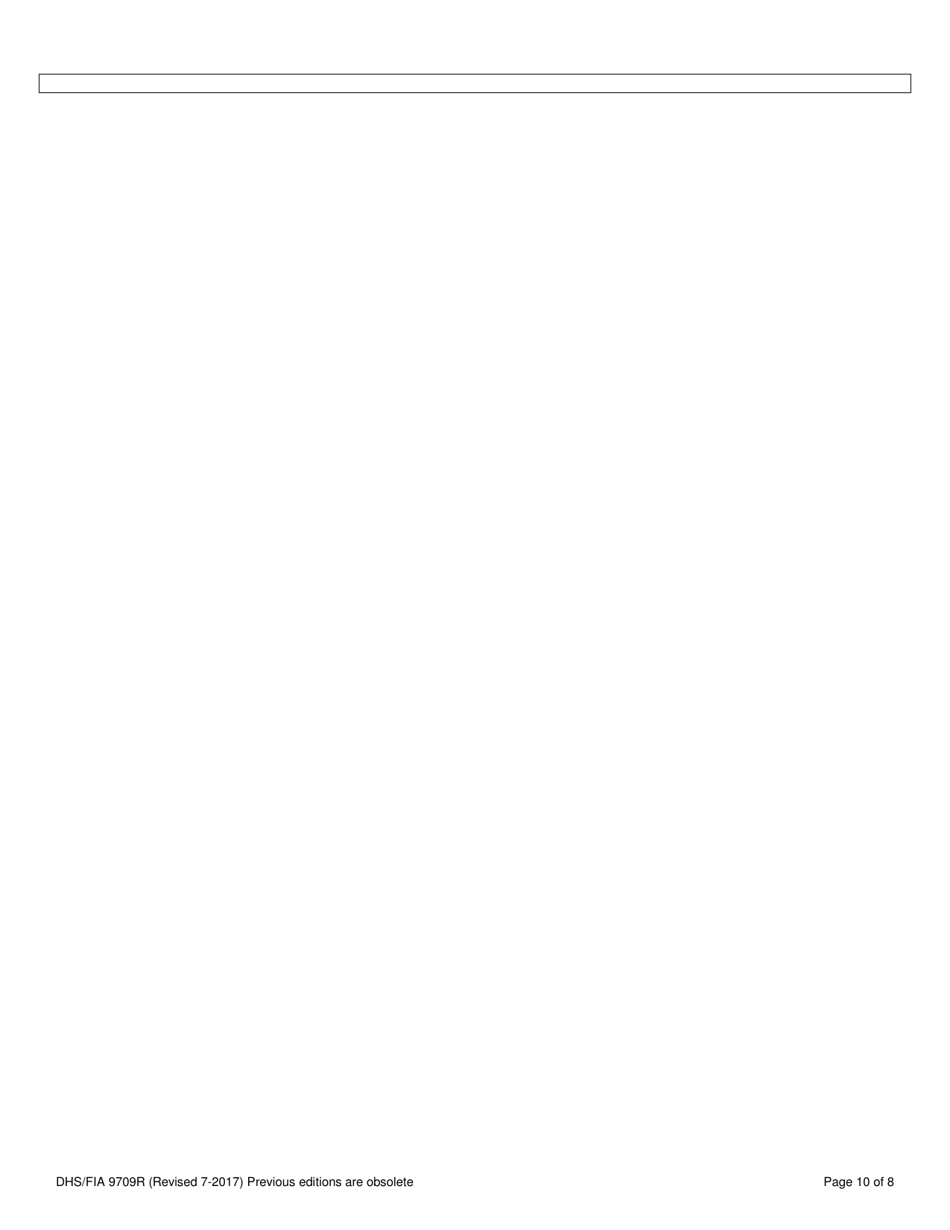 Form DHS / FIA9709R Long-Term Care / Waiver Medical Assistance Redetermination Application - Maryland, Page 12