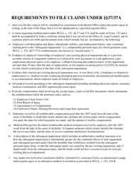 Form 122 Request for Section 37 or 37a Proceeding - Massachusetts, Page 2