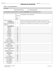 Formulario EAEDC-DS Asistencia De Emergencia Para Personas De La Tercera Edad, Incapacitados Y Ninos Suplemento De Incapacidad - Massachusetts (Spanish), Page 6