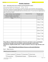 Form TAFDC-DS Transitional Aid to Families With Dependent Children Disability Supplement - Massachusetts, Page 5