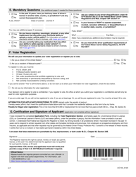 Form LIC104 Commercial Learner&#039;s Permit or Driver&#039;s License Application - Massachusetts, Page 2