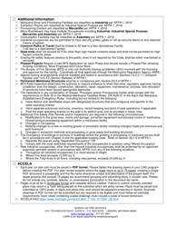 Marijuana Plan Review Checklist - Michigan, Page 2