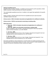 Form CSCL/CD-412 Certificate of Change for Use by Foreign Limited Partnerships - Michigan, Page 4