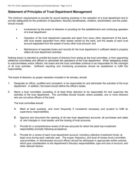 Form FIS1017 Application for Trust Powers - Michigan, Page 12