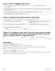 Form DHS-3881-ENG Hospital Presumptive Eligibility (Hpe) Application - Minnesota, Page 4