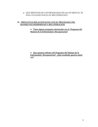 Apendice 2 Un Inventatrio Personal Sobre Los Conocimientos Y Tecnicas Del Manejo/Recuperacion De Las Enfermedades Siquiatricas - Minnesota (Spanish), Page 6