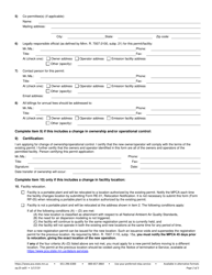 Form RP-05 Registration Permit Administrative Changes - Minnesota, Page 2