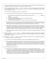 Form MO375-0038 Managing General Agents (Mga) Contract - Missouri, Page 2