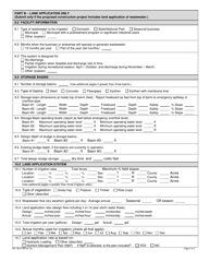 Form MO780-2189 Application for Construction Permit - Wastewater Treatment Facility - Missouri, Page 3