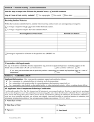 Form NOI-87 Notice of Intent (Noi) Pesticide Application Mtg870000 - Montana, Page 3