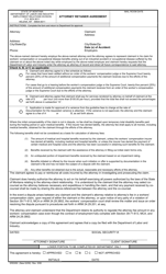 Form ERD050 &quot;Attorney Retainer Agreement&quot; - Montana