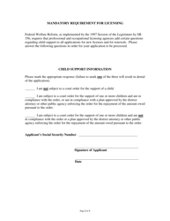 Application for Issuance or Renewal of Id Card for Boiler Special Inspector - Nevada, Page 2