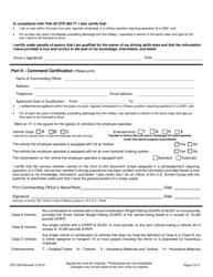 Form CDL-004 Cdl Certification for Waiver of Skills Tests - Nevada, Page 2