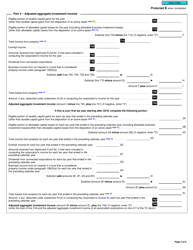 Form T2 Schedule 7 Aggregate Investment Income and Income Eligible for the Small Business Deduction (2019 and Later Tax Years) - Canada, Page 2