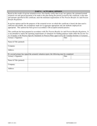 Form OSPC-CC-2011 Cost Certificate - Manitoba, Canada, Page 4