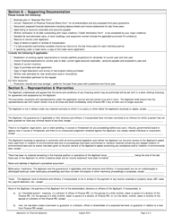 Application for Financial Assistance - Prince Edward Island, Canada, Page 3
