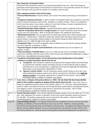 Instructions for Form NHDES-S-01-009 Rcra C Site Identification Form - New Hampshire, Page 4