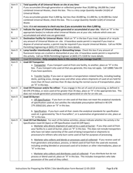Instructions for Form NHDES-S-01-009 Rcra C Site Identification Form - New Hampshire, Page 5