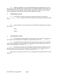 Form CPLC121 Application for Twenty-Five Unit Exemption - New Hampshire, Page 7