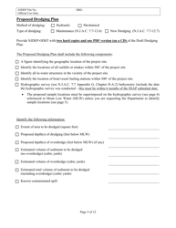 Sediment Sampling and Analysis Plan (Ssap) File Number Request Form - New Jersey, Page 3