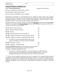 Sediment Sampling and Analysis Plan (Ssap) File Number Request Form - New Jersey, Page 7