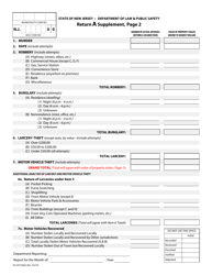 Form NJ-UCR366 Supplement A Property by Type and Value - New Jersey, Page 2