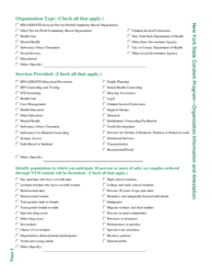 Nyscondom Program Organization Information and Attestation - New York, Page 3