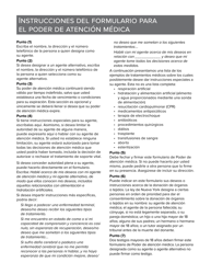 Formulario 1431 Poder De Atencion Medica - New York (Spanish), Page 6