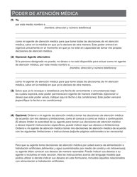 Formulario 1431 Poder De Atencion Medica - New York (Spanish), Page 7