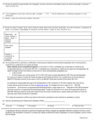Formulario LS113S Solicitud De Certificados De Registro De Migrantes Para Productores/Procesadores - New York (Spanish), Page 2