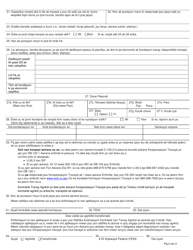 Form LS113.1HC Application for Farm Labor Contractor Certificate of Registration/Application for Farm Labor Camp Commissary Permit - New York (Haitian Creole), Page 2