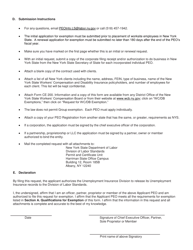 Form LS671 Professional Employer Organization Request for Exemption - New York, Page 2