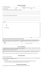 Form SH700 Application for Examination of Plans - New York, Page 2