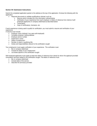 Form SH890 Application for Workplace Safety &amp; Loss Prevention Consultant and Specialist Certifications and Renewals - New York, Page 6
