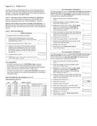 Instructions for Form IT-205 Fiduciary Income Tax Return - New York, Page 10