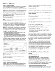 Instructions for Form IT-205 Fiduciary Income Tax Return - New York, Page 16