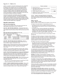 Instructions for Form IT-205 Fiduciary Income Tax Return - New York, Page 18