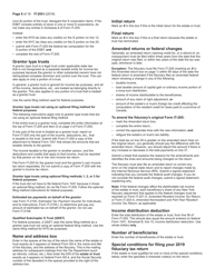 Instructions for Form IT-205 Fiduciary Income Tax Return - New York, Page 6