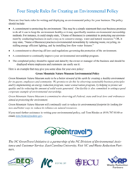 Nc Greentravel Sustainable Museums Application - North Carolina, Page 8